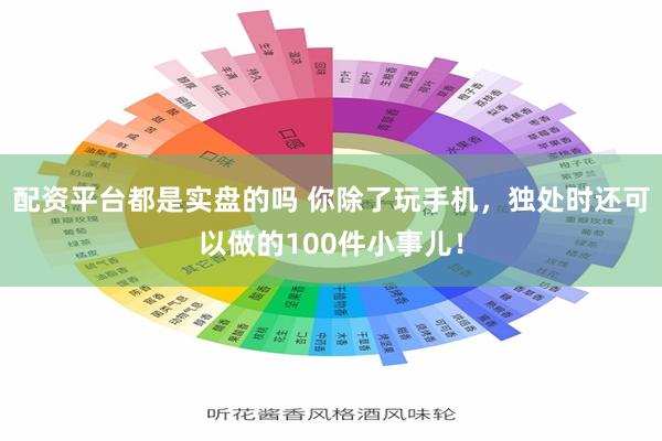 配资平台都是实盘的吗 你除了玩手机，独处时还可以做的100件小事儿！