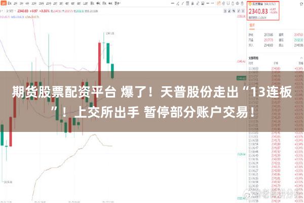 期货股票配资平台 爆了！天普股份走出“13连板”！上交所出手 暂停部分账户交易！